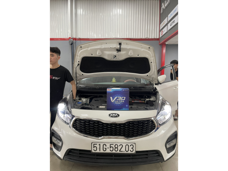 Độ đèn nâng cấp ánh sáng BI LED X-LIGHT V30 ULTRA cho xe Kia Rondo - Tân Phú 58203 - 28/04/2023